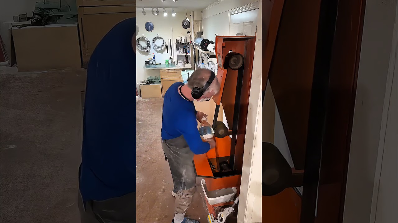 Wet Belt Sanding